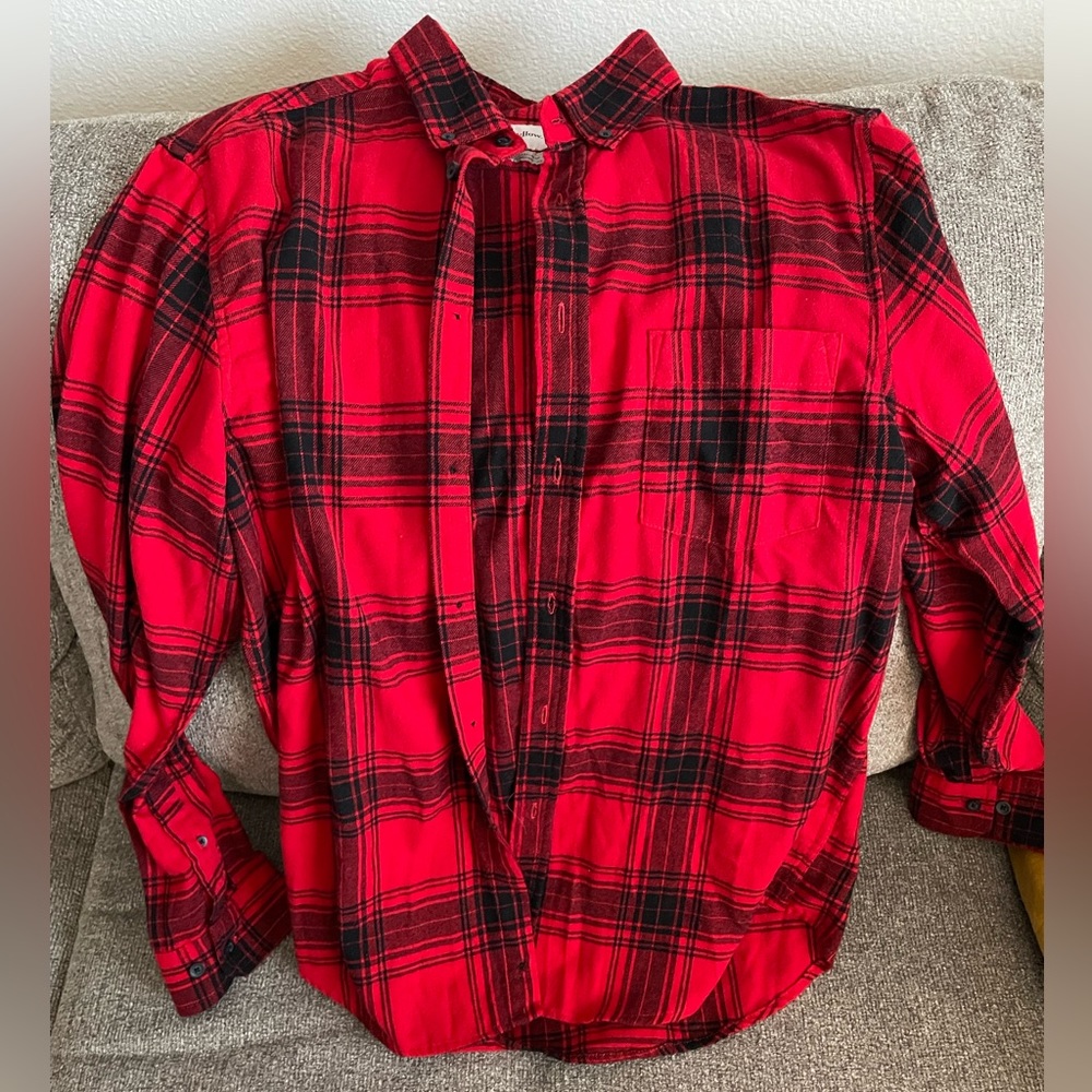 Men’s large flannel